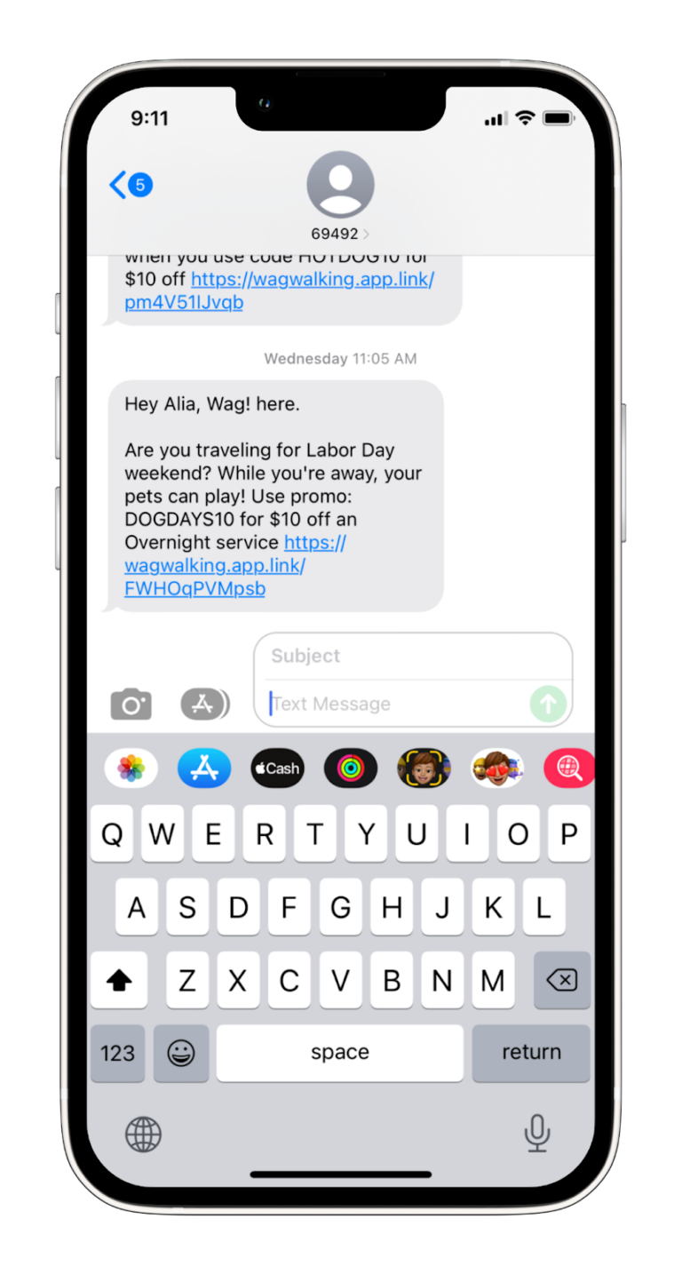SMS Marketing Campaign