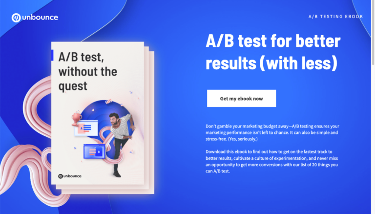 กระบวนการทำ Landing page A/B Testing สำหรับการทำ E-book Campaign